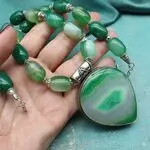 Авторские украшения с агатом