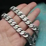 Стильное колье из цепочки