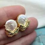 Барочные жемчужины в серьгах