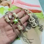 Колье коралловое - украшения с деревом, кораллом