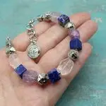 Авторские браслеты с натуральными камнями