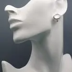 Серьги хрустальные