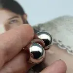 Необычные стильные серьги из серебра