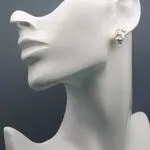Перламутровые серьги