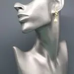 Необычные серьги с жемчугом