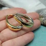 Серьги кольца