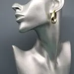 Стильные серьги конго
