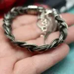 Браслет из серебра в винтажном стиле