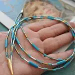 Стильные украшения - колье, ожерелья с бирюзой