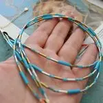 Бирюзовое колье