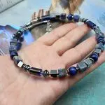Авторские украшения с синими камнями