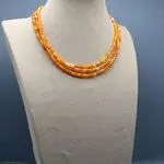 Агатовые бусы