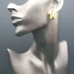 Серьги с барочным жемчугом