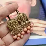 Розовый коралл в украшениях