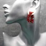 Серьги с природными материалами - бохостиль