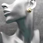 Серьги золотые капли