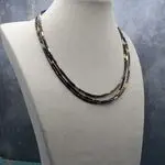 Ожерелье из черного гематита