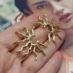 Серьги солнце