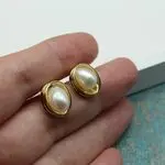Серьги жемчужные
