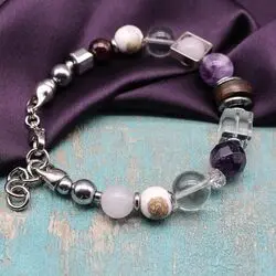 Браслет в природной гамме