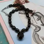 Авторские украшения с натуральными камнями - раухтопаз