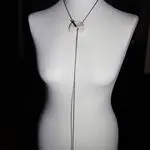 Необычные авторские украшения с камнями и цепями