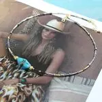 Стильное колье с гематитом и чокером