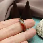 кольцо из цельного агата