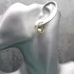 Серьги с натуральным жемчугом - серьги конго