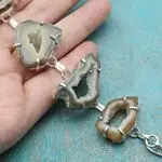 Браслет с друзами агата