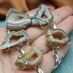 Браслет с друзами